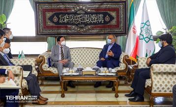 دیدار سفیر چین با شهردار تهران 8