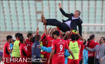 دیدار تیم های فوتبال ماشین سازی و پرسپولیس