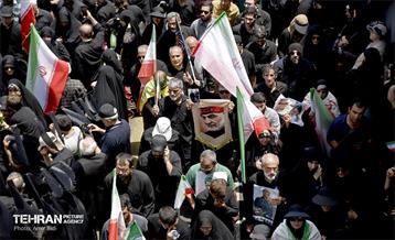 تشییع شهدای اقتدار ملی در تهران - 6 36