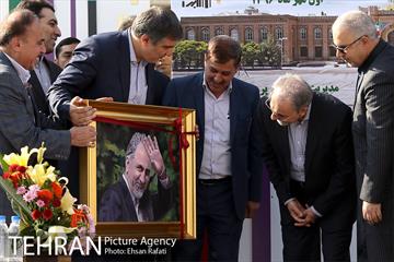 شهردار تهران در آیین نواختن زنگ سال تحصیلی جدید در دبیرستان ماندگار البرز 30
