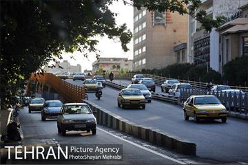 بازگشایی نیمه جنوبی پل کریمخان 23