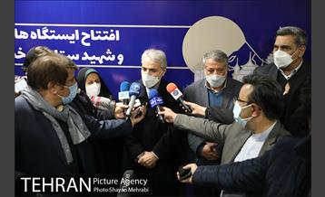 افتتاح ایستگاه های یادگار امام(ره) و شهید ستاری 12