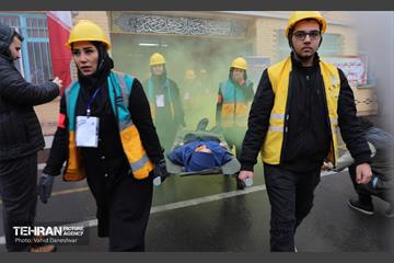 مانور گروه‌های مردمی دوام در منطقه 17 تهران 30
