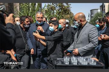 حضور شهردار تهران در مراسم پیاده روی جاماندگان اربعین حسینی 21