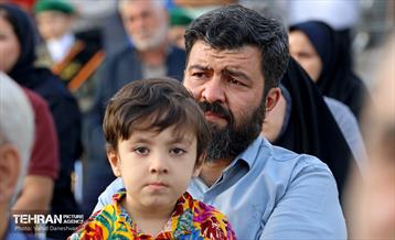 آیین نامگذاری‌ کوچه به نام شهید سالک در منطقه ۱۷