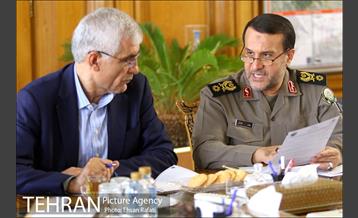 دیدار شهردار تهران با رییس باغ موزه انقلاب و دفاع مقدس 9