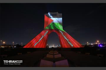 ویدئومپینگ حمایت از پیروزی مردم فلسطین در میدان آزادی 19