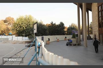 اینجا کارگاهه؛ محوطه سازی حریم تئاتر شهر 21