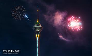 نورافشانی جشن ۲۲ بهمن 12