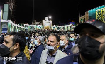 لحظه سال تحویل در حرم امام زاده صالح(ع) 9