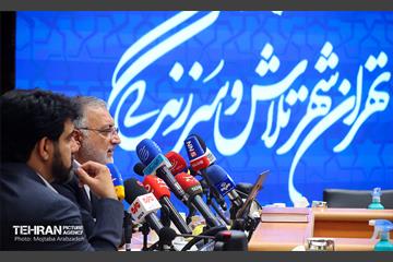 نشست خبری شهردار تهران 13