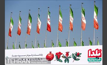 به استقبال شب یلدا همراه با زیباسازی شهر تهران 13