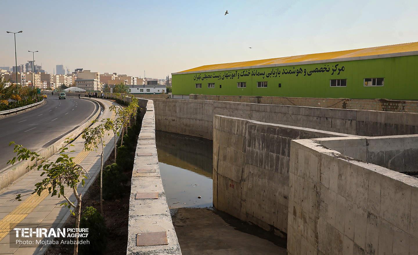 آیین بهره برداری از پنج پروژه جمع آوری و هدایت آب های سطحی در تهران  6