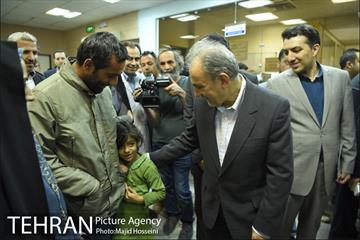 بازدید شهردار تهران و وزیر بهداشت از مراکز پزشکی و درمانی شهر 3