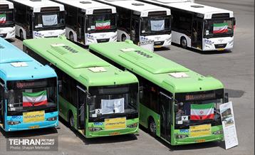 رونمایی از ۱۰۰ دستگاه اتوبوس ناوگان حمل و نقل عمومی شهر تهران 51