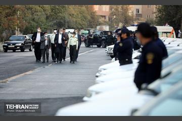 صبحگاه مشترک یگان حفاظت شهرداری تهران با حضور  شهردار تهران 3