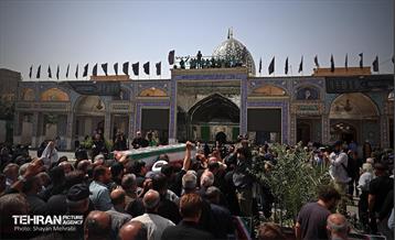 مراسم تشییع پیکر مطهر سرباز شهید ماهان ستاره 43