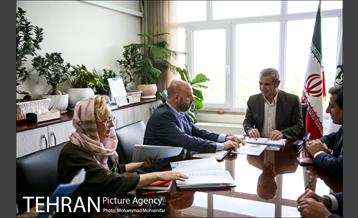 دیدار دبیر کل متروپلیس با معاون مالی و اقتصادی شهری 12