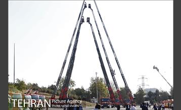 بازدید شهردار از امکانات و تجهیزات جدید سازمان آتش نشانی 23