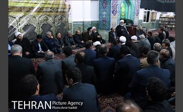 مراسم افتتاح شبستان مسجد بقیه الله الاعظم 8