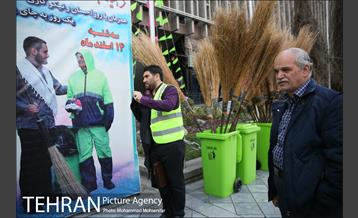 اجرای طرح همیاری با پاکبانان 8