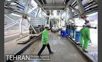 آغاز  حفاری تونل  محور جنوبی خط 6 مترو تهران 16