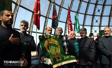 آیین اهتزاز پرچم گنبد ائمه اطهار "گنبد عاشقی" 13