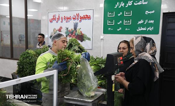 افتتاح ۶ بازار میوه‌ و تره‌بار 52