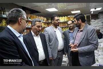 بازدید مدیران شهری از میدان میوه و تره‌بار جلال آل‌احمد تهران 3