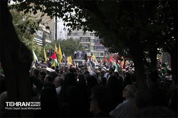 تشییع پیکر شهید اسماعیل هنیه در تهران - 3 20