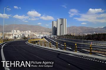 تقاطع غیر همسطح بزرگراه شهید حکیم با بلوار المپیک 1