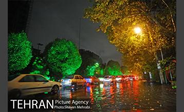 بارش شدید باران و تگرگ در تهران 27