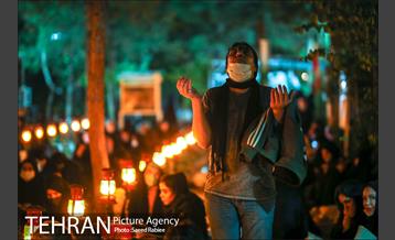 مراسم احیای شب بیست و سوم ماه مبارک رمضان در گلزار شهدای بهشت زهرا(س) 21