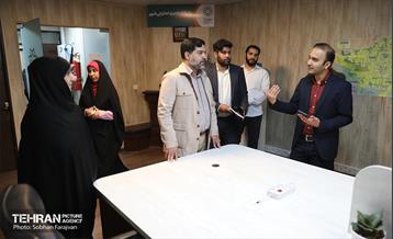 بازدید اعضا شورای شهر از مرکز ارتباطات شهرداری تهران 3