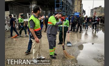 حضور نیروهای خادم الحسین(ع) شهرداری تهران در عراق 18