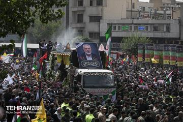 تشییع پیکر شهید اسماعیل هنیه در تهران - 3 30