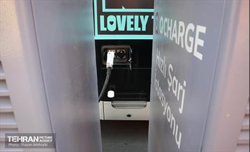 به وقت خدمت؛ ایستگاه شارژ اتوبوس برقی «قورخانه» 55