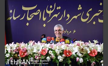 نشست خبری شهردار تهران با اصحاب رسانه 18