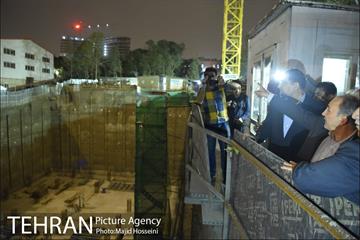 بازدید شهردار تهران و وزیر بهداشت از مراکز پزشکی و درمانی شهر 7