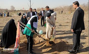 نکوداشت روز درخت‌کاری با حضور رئیس جمهور