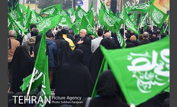 تجمع عزاداران فاطمی در میدان هفت تیر 25