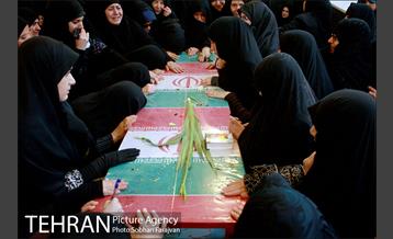 تشییع سه شهید گمنام در میدان فاطمی 5