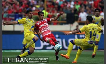دیدار پرسپولیس و نفت تهران در لیگ برتر فوتبال 15