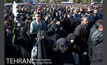 تشییع شهدای آتش نشان  در بهشت زهرا(س) -4 2