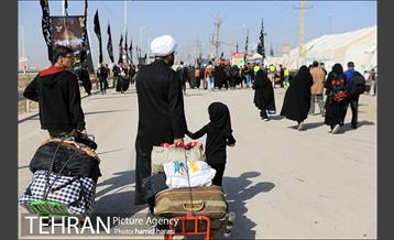 بازگشت زائرین اربعین حسینی 1