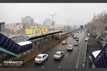 روز برفی تهران - 1 23