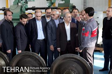 بازدید دکتر نجفی از واگن سازی پارس 29
