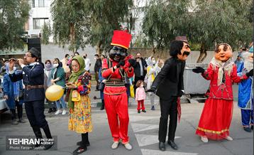 آیین محله تکانی در شهرک بیمه 18