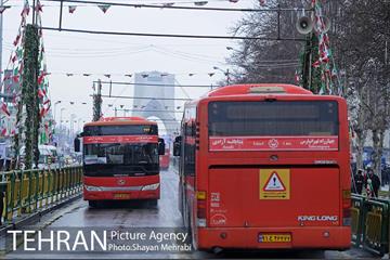 خدمات شهرداری تهران در پایان راهپیمایی یوم الله 22 بهمن 21