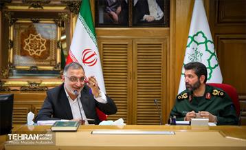 دیدار فرمانده سپاه محمد رسول الله (ص) با شهردار تهران 26